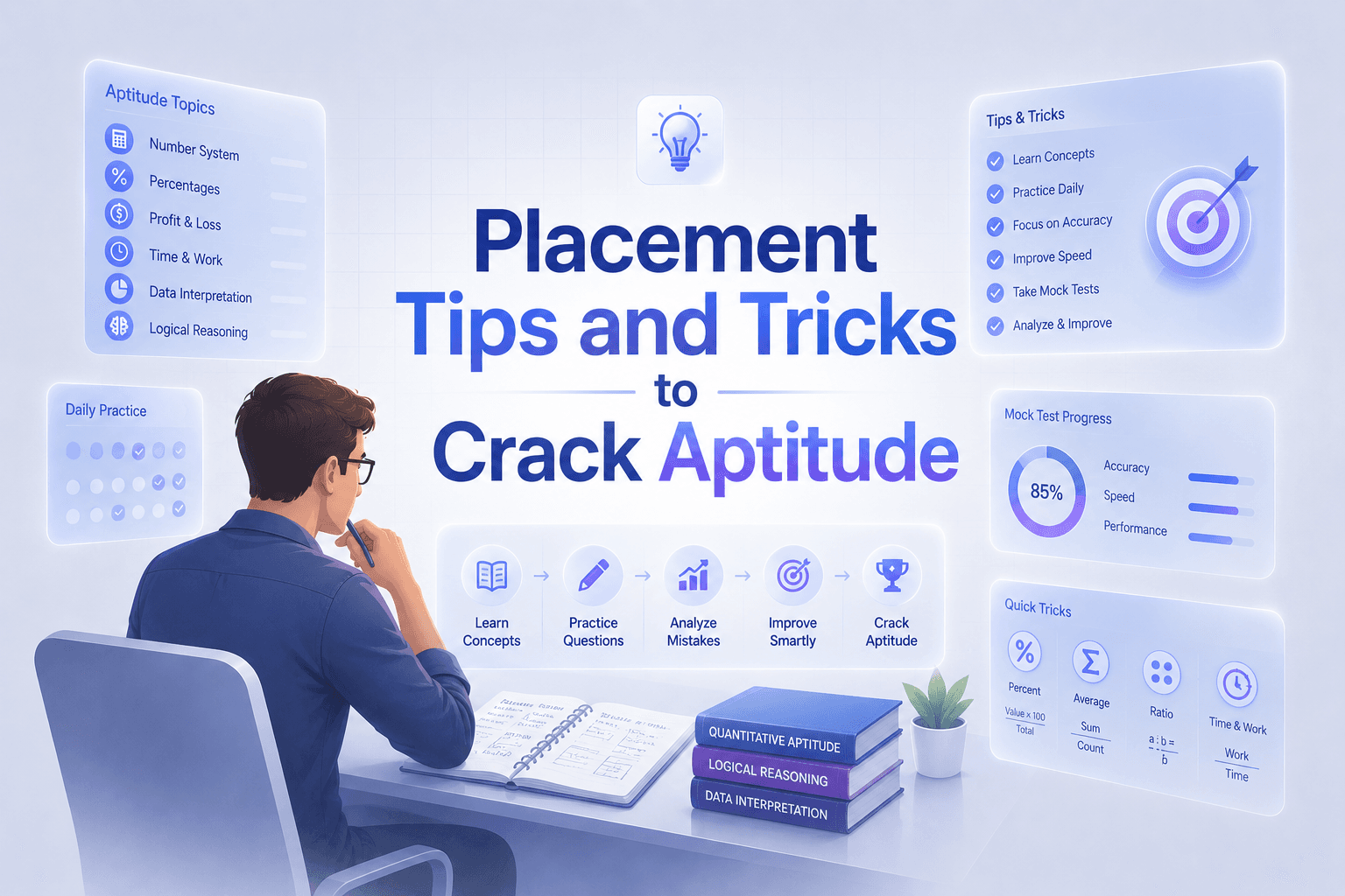 Placement Tips and Tricks to Crack Aptitude and Get Placed Faster